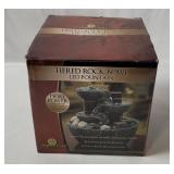 Tiered Rock Bowl Led Fountain
