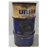 Vtg Union 76 15gal Oil Can Drum
