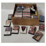 Assorted Rock & Pop Cassette Tapes