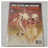 1988 Nfl Browns Official Yearbook