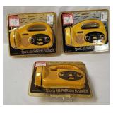 3 Wilson Am/ Fm Radio Flashlights