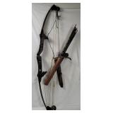 Bear Whitetail Hunter Compound Bow W/ Arrows