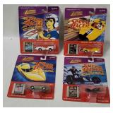 4 Johnny Lightning Speed Racer Diecasts