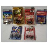 6 Action Nascar Diecasts - Joker, Marvin Martian