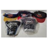 5 Racing Hats - Dupont, Lowe's, Alltel
