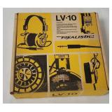Vtg Realistic Lv-10 Stereo Headphones