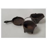 Miniature Cast Iron Toy Cookware