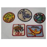 Vtg Patches - Boy Scouts, C B'er, Baseball