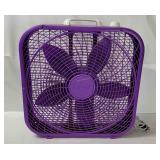Lasko Purple Plastic Box Fan