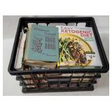 Crate Full Of Vtg Cook Books
