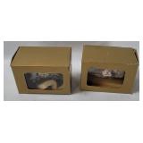2 Reflections Mini Desk Clocks