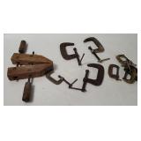 Assorted Vintage Clamps