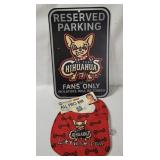 El Paso Chihuahuas Bib & Parking Sign