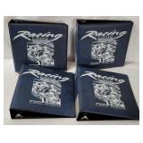 4 Racing Cards Card Album Binders
