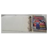 Binder W/ Beckett Racing Magazines