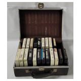 Case W/ 8-track Tapes, Assorted Genres