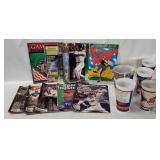 Misc. Mlb Indians Magazines & Cups
