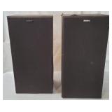 Sony Ss-u370 Stereo Speakers, See Description