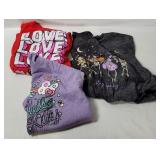 3 Womens Graphic Shirts Size X L