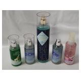 5 Bottles Bath & Body Works Fragrance Mist
