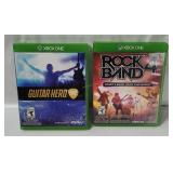 2 Xbox One Games - Rock Band 4, Guitar Hero