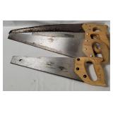 4 Hand Saws - Stanley, Fiskars