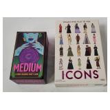 Medium & Icons Card Games