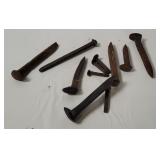 Assorted Railroad Spikes