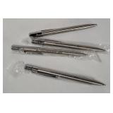 4 Detectamet Retractable Steel Pens