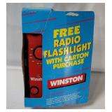 Winston Cigarettes Radio Flashlight