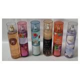 6 Bottles Bath & Body Works Fragrance Mist