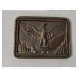 Eagle Brass Belt Buckle