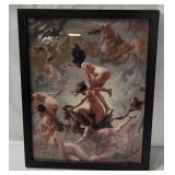 Framed Witches Going To The Sabbath Art