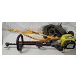 Ryobi X430 Gas Trimmer W/ Attachments