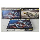 3 Heller Model Kits - Arado, Ba 349 A Natter
