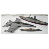 Plastic Model Ships & Diecast Jet