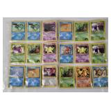 (18) 2000 Non-Holo Pokï¿½mon Cards