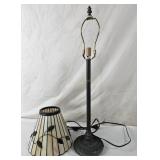 24' Slag Glass Table Lamp
