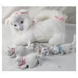 1992 Hasbro Kitty Surprise Plush W/ Kittens