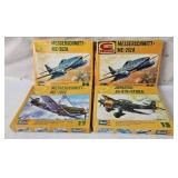 4 Revell Model Kits 1/144 Scale