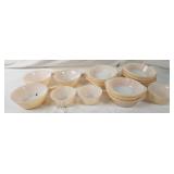 Fire King Carnival Glass Bowls