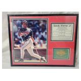 Cleveland Indians Sandy Alomar Plaque