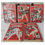 Lot Of 90's Who's Who In Baseball Guides