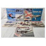 Lot Of Assorted War Plane Magazines