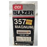 Partial Box OF 357 Magnum Ammo
