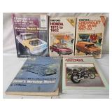 Vintage Honda & Chevy Repair Manuals