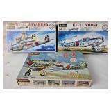 3 Fujimi Models 1/72 - Shoki, Hayabusa