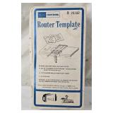 Vintage Craftsman Router Template In Box