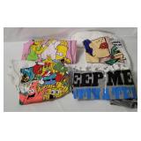 4 Shirts Size X L - Simpsons, Spongebob