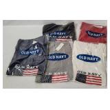 5 New Old Navy U S Flag Shirts Size X L